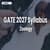 GATE Zoology Syllabus 2027 (Out) - Download PDF